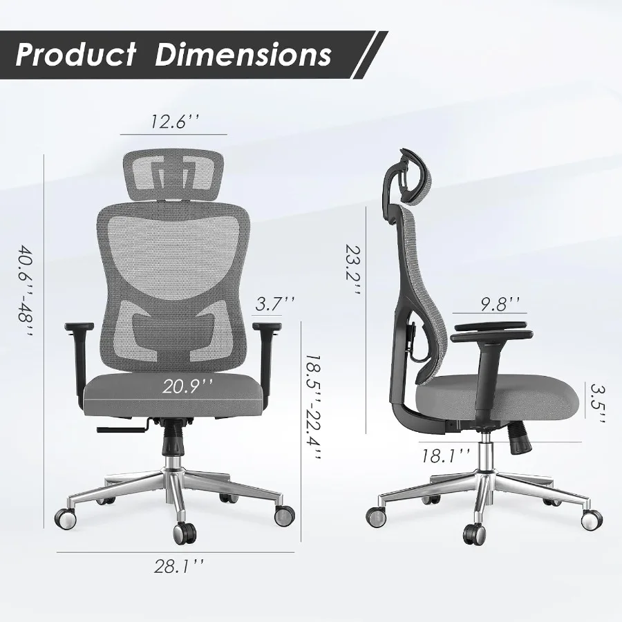 Chaise de bureau ergonomique p - Ergonomic Office Chair avis et prix