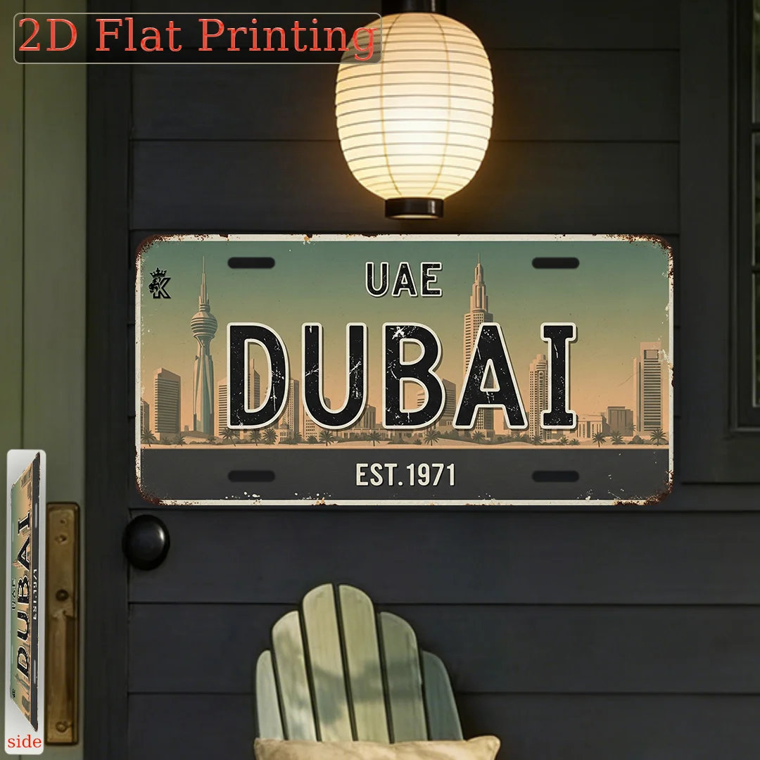 Plaque d'immatriculation AL -  - Home Office Dubai avis et prix